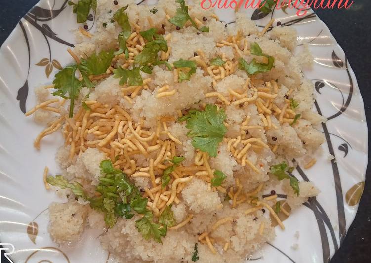Recipe of Any-night-of-the-week Instant Microwave Upma