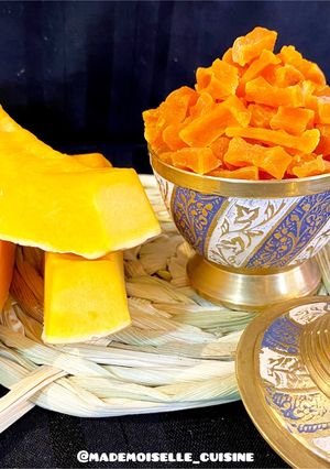 عکسی از دستور کندی کدو حلوایی
