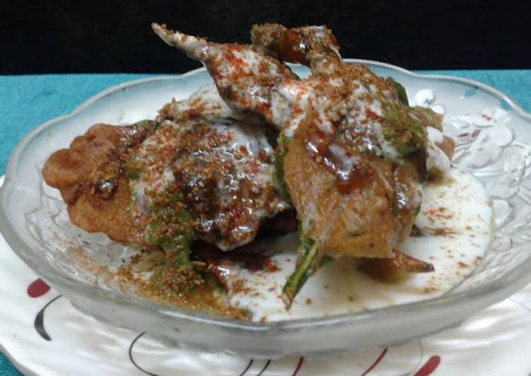 Recipe of Ultimate Palak ke patton ki vrat wali chat/ spinach leaves chat