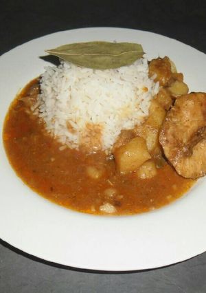 A picture of Chicken stew.