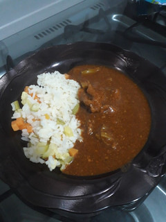 Una foto de Sopa de Arroz blanco
