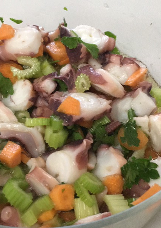 Foto di Insalata di polpo prezzemolata