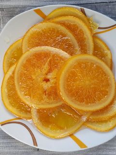 Una foto de Naranja confitada