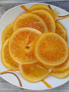 Una foto de Naranja confitada