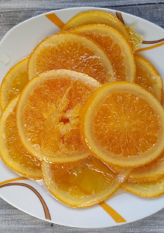Una foto de Naranja confitada