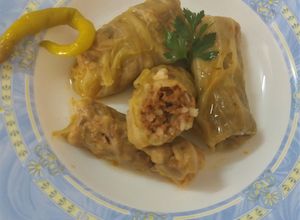 Foto principal de Rollitos de repollo con carne picada