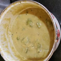 A picture of Ridge gourd curry.