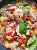 Udang Tahu Saus Tauco