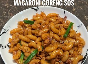 Gambar Macaroni Goreng Sos