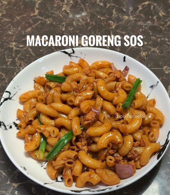 Gambar Macaroni Goreng Sos