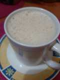 Algarrobina batida con leche