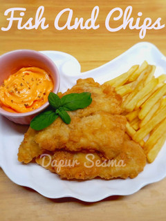 Foto resep Fish and chips