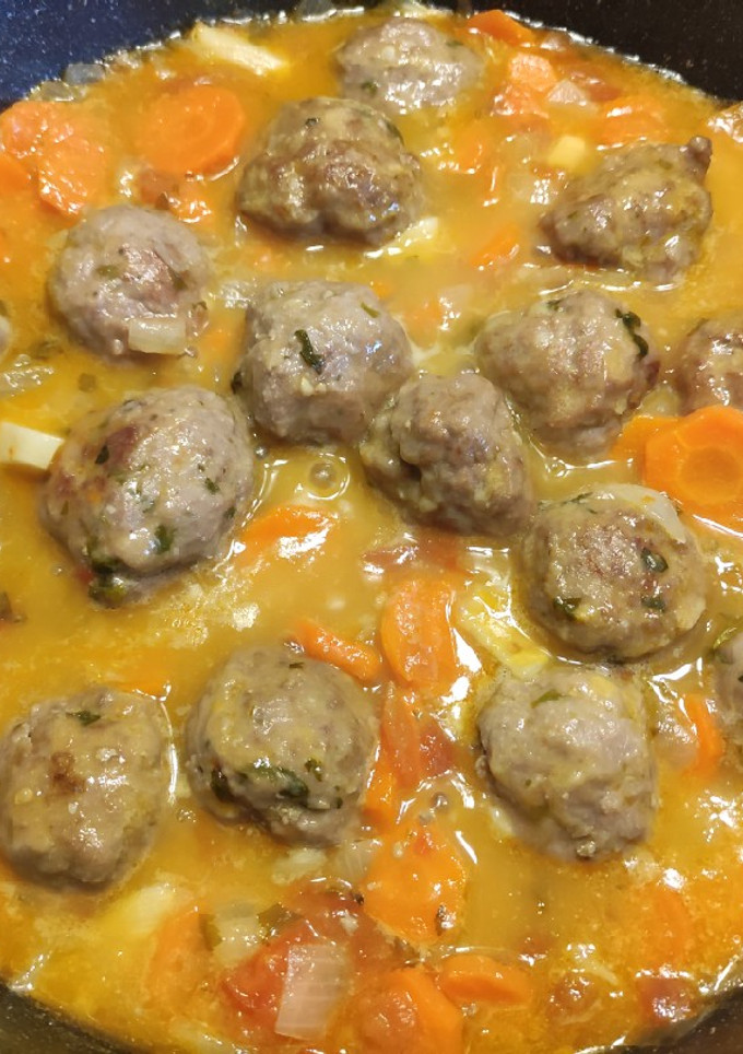 Una foto de Albóndigas en salsa