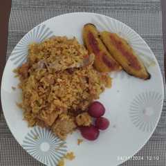 Una foto de Arroz con cerdo