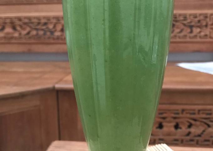Resep Green smooties Anti Gagal