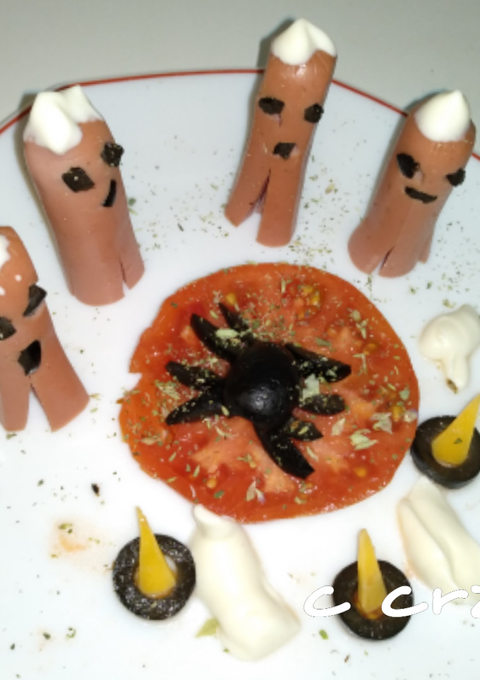 Una foto de Salchichas Halloween