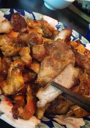 Hình của món Thịt nướng cấp tốc.