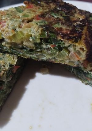 Una foto de Tortilla de Acelga