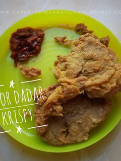 Foto resep Telor Dadar Krispi (Telor Dadar Geprek)