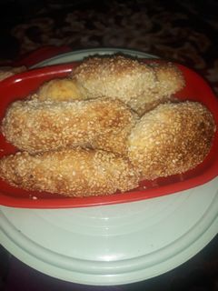 صورة لوصفة كعك ابو السمسم