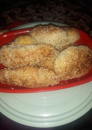 صورة لوصفة كعك ابو السمسم