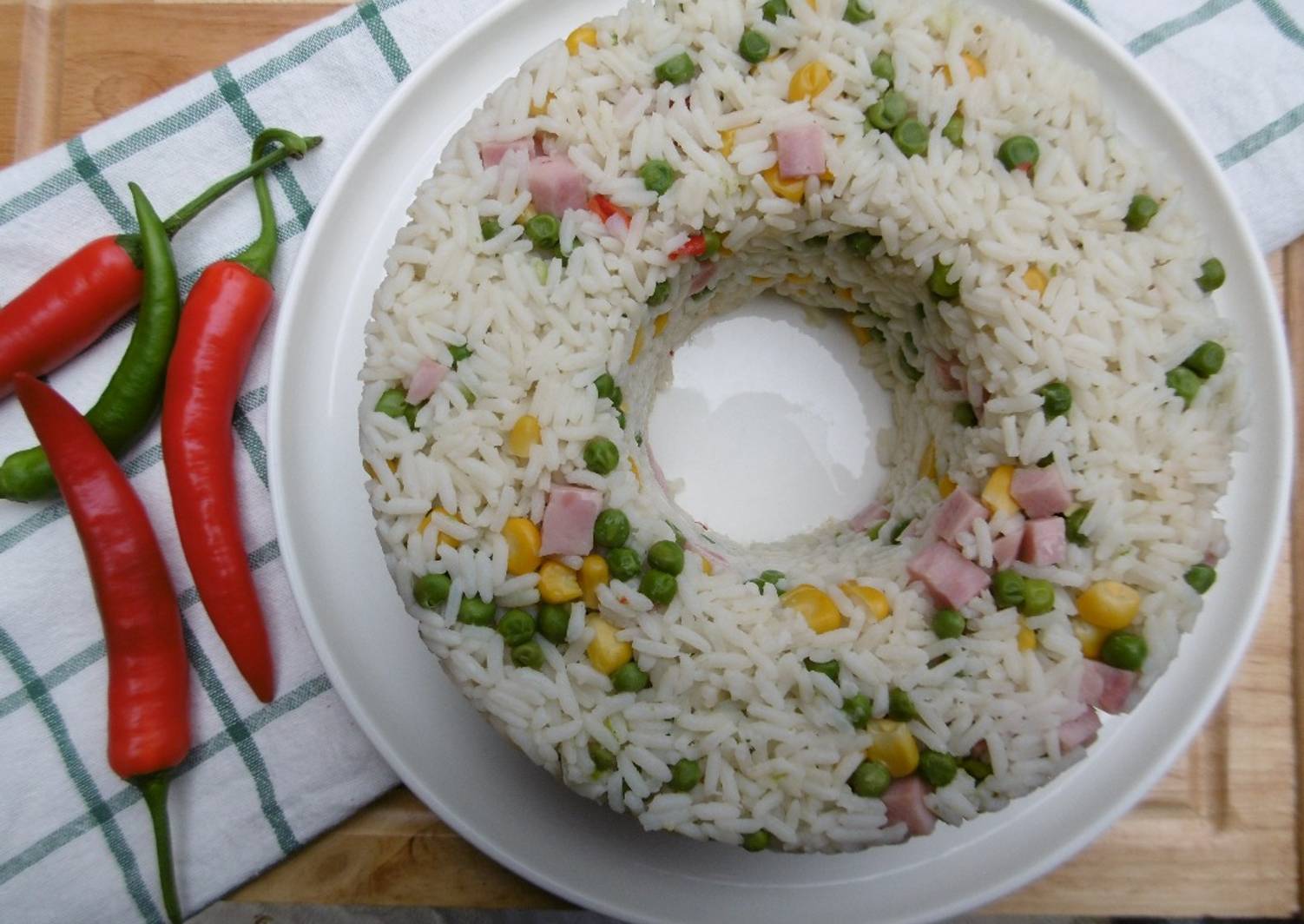 White Rice and Ham Recipe Recipe by Foodzesty Cookpad
