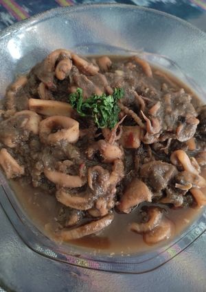 Foto resep Pepes Cumi (Tanpa Daun Pisang)