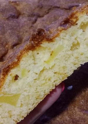 Una foto de Bizcocho de manzana