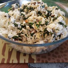 A picture of Spigarche mushroom rice.
