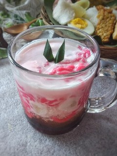 Foto resep Es Cendol Merah Putih