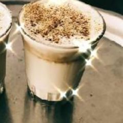 A picture of Dalgona Coffee.