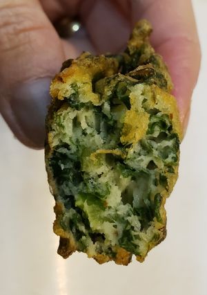 Una foto de Buñuelitos de acelga
