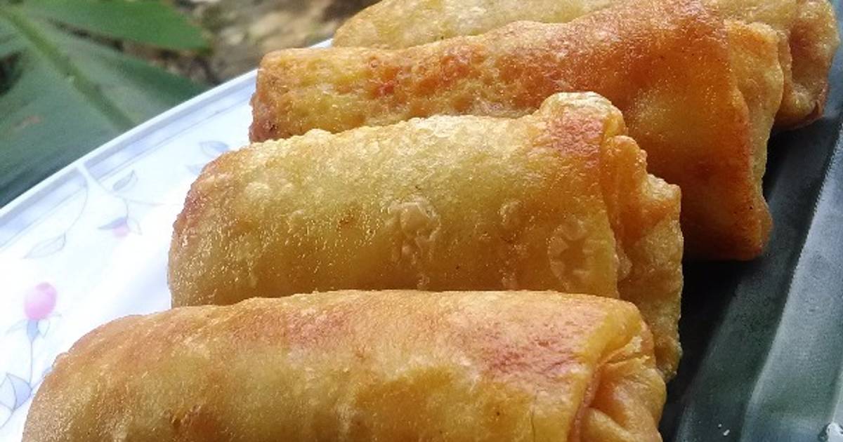 Resep Lumpia Isi Rebung Telur Ebi Oleh Tiyasurnia Cookpad