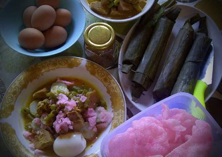 Resep Lontong Sayur yang mudah