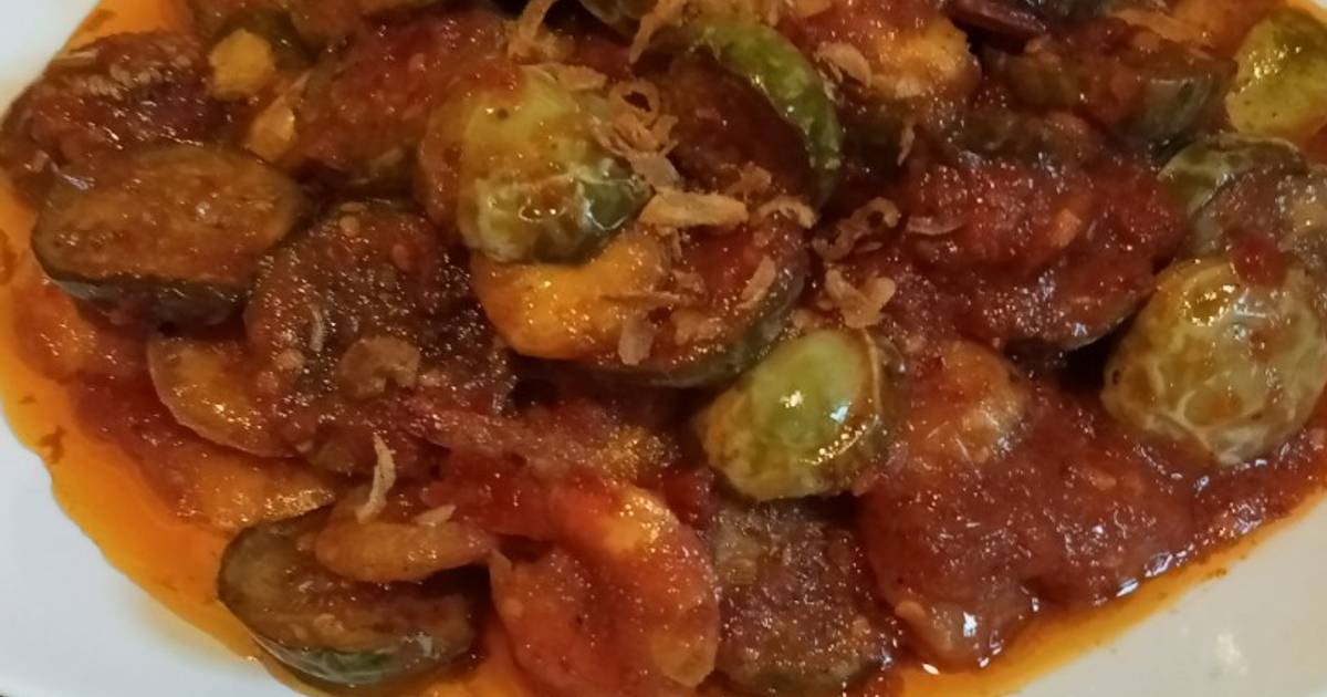 Resep Sambal Goreng Udang Terung Batik Mudah dan Praktis Dihidangkan