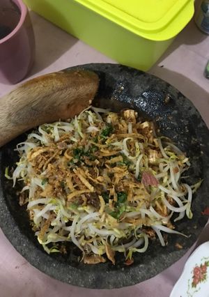 Foto resep Tahu kecap bumbu kacang petis