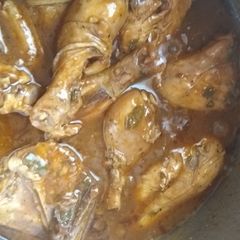 Chicken chillies stew A picture of Chicken chillies stew.