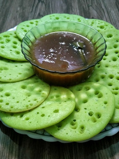 Foto resep Serabi kuah kinca