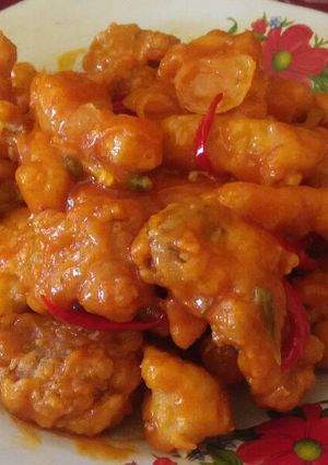 Foto resep Ayam fillet asam manis (sweet n sour chicken fillet)