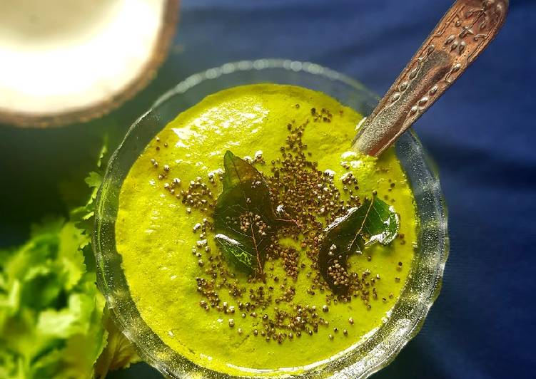 Easiest Way to Make Any-night-of-the-week Coriander Coconut Chutney