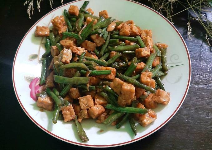 Tutorial Masakan Resep Tumis Tempe Kacang Panjang