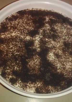 Une photo de Tiramisu à la pêche