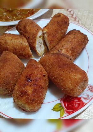 صورة لوصفة اسكالوب محشي بالجبن