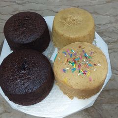 A picture of Vanilla Bento/Mini Cake.