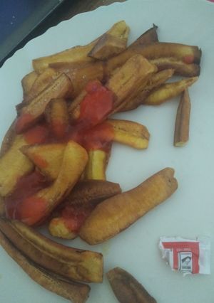 A picture of Banana crisps.