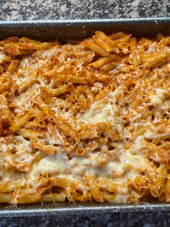 Una foto de Macarrones con atún