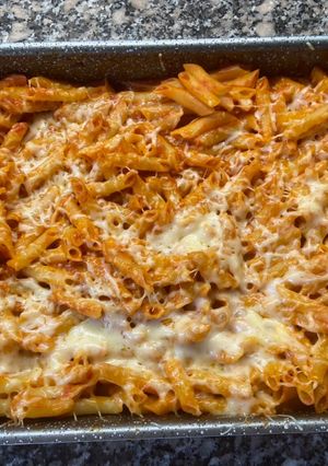 Una foto de Macarrones con atún