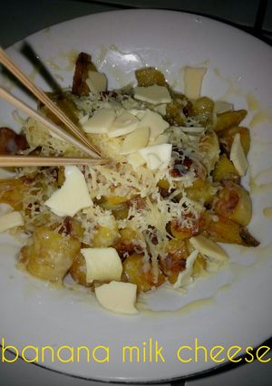 Foto resep Banana milk cheese
