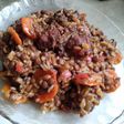 Guiso de lentejas con albondiguitas de chorizo