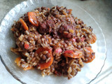 Guiso de lentejas con albondiguitas de chorizo